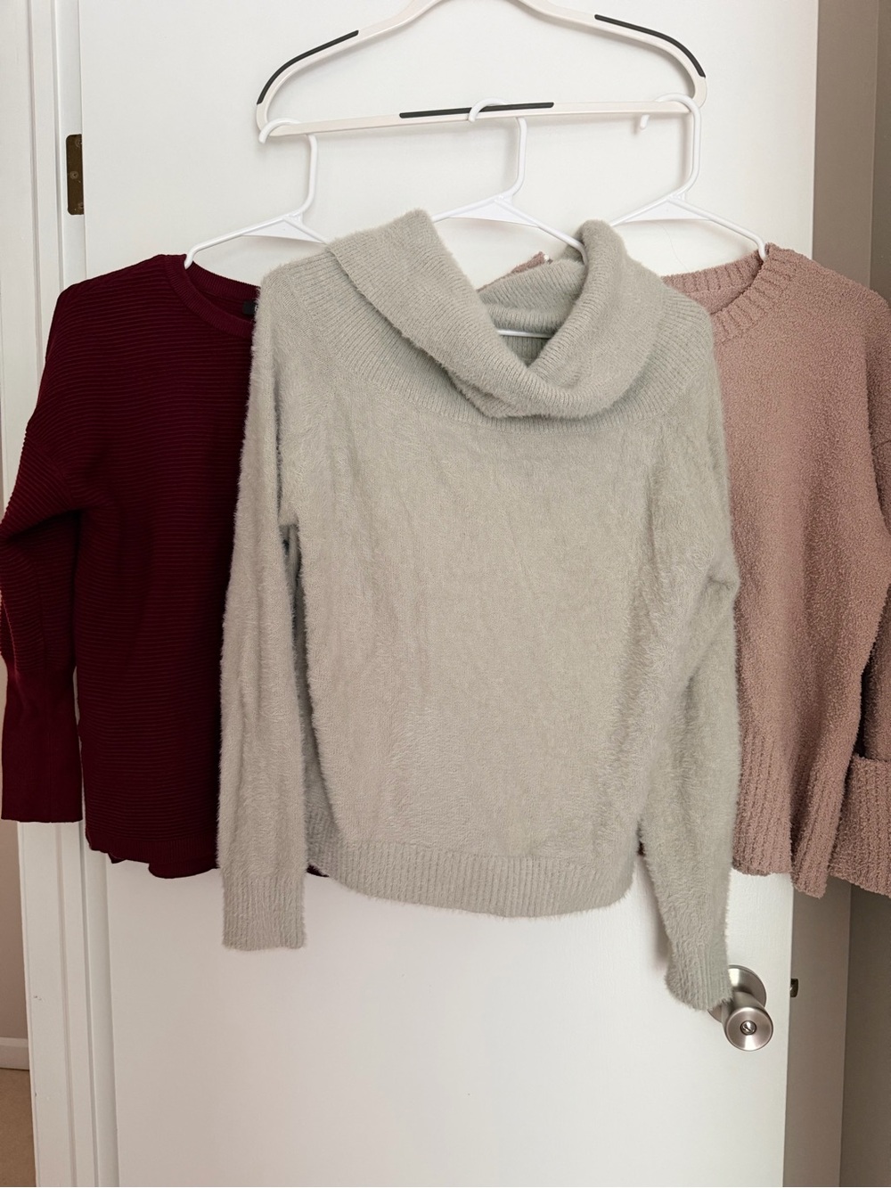 Bundle of 3 thicker sweaters- Lands End and Amazon